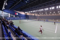 Теннисный манеж терртория спортивного комплекса «Шахтёр»