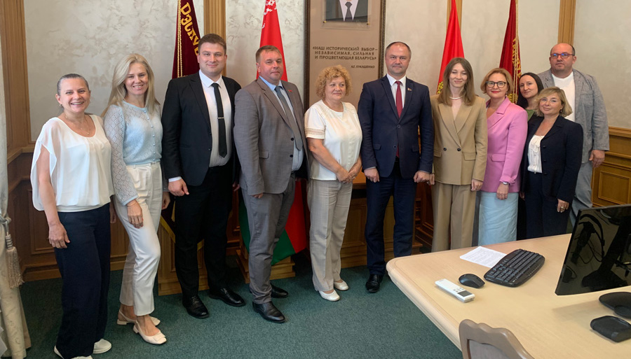 Встреча с делегацией Челябинской области
