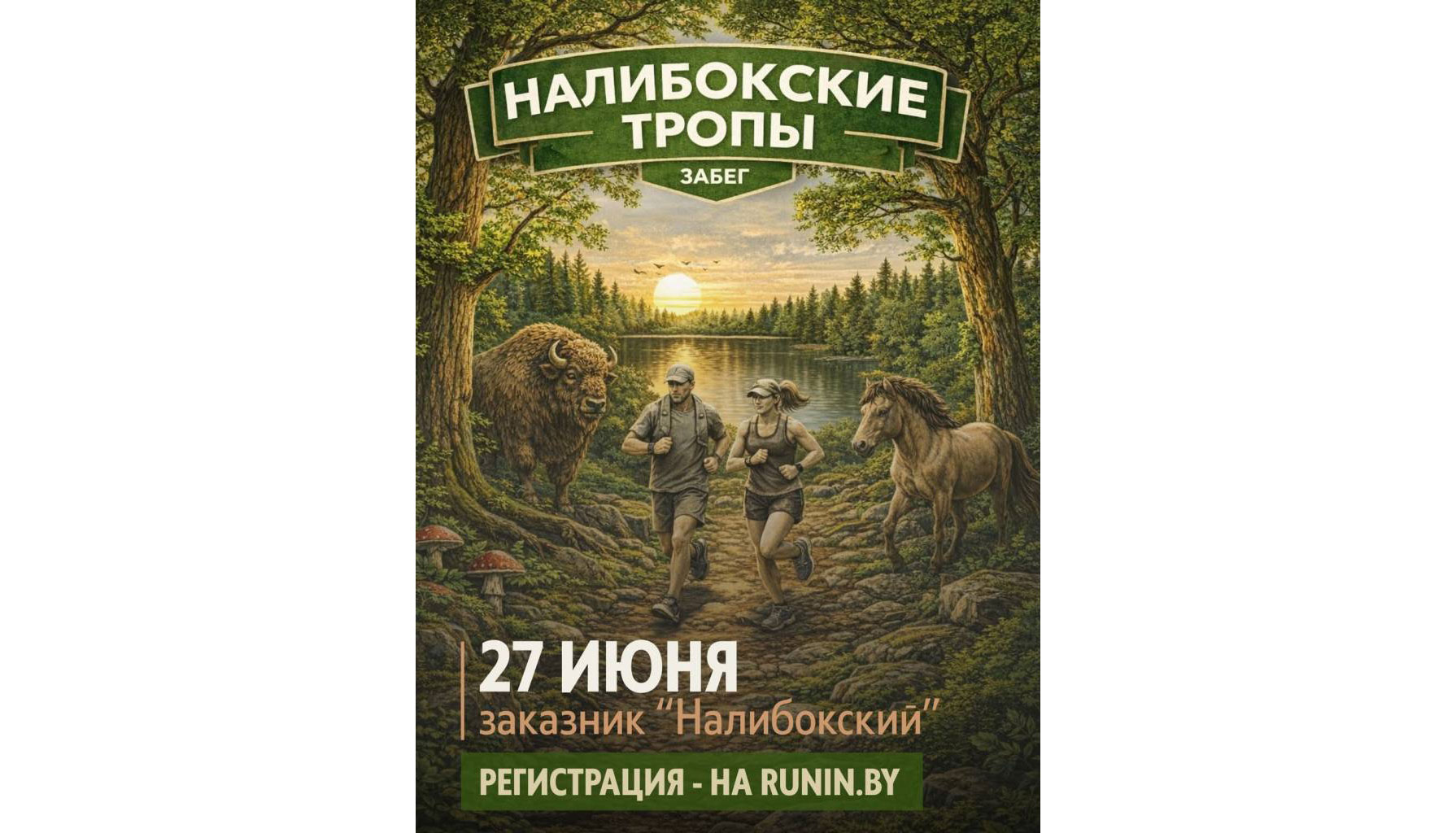 Трейловый забег «Налибокские тропы»: погружение в дикую природу